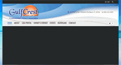 Desktop Screenshot of gulfcrestcoa.com